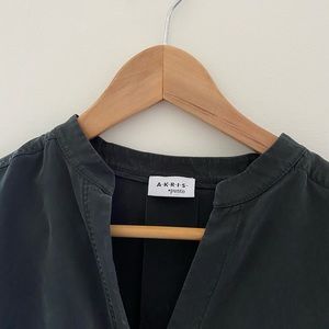 Akris Punto silk, button-down tunic